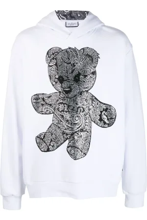 Philipp Plein Paisley Teddy-Bear hoodie