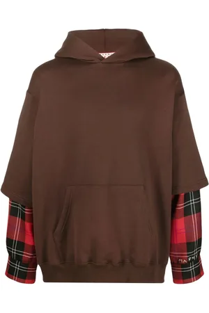 Marni Layered-design hoodie