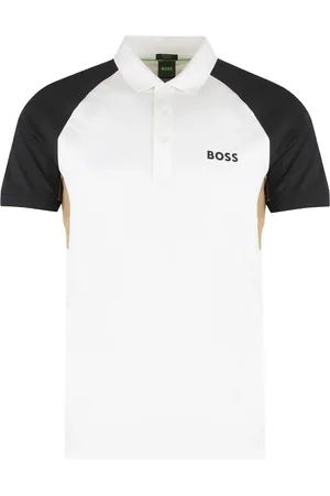 HUGO BOSS Colour-blocked polo shirt