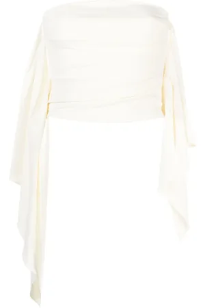 The Attico Donna sleeveless cropped top