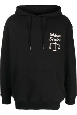 MARKET Graphic-print cotton hoodie
