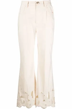 Nanushka Embroidered flared trousers