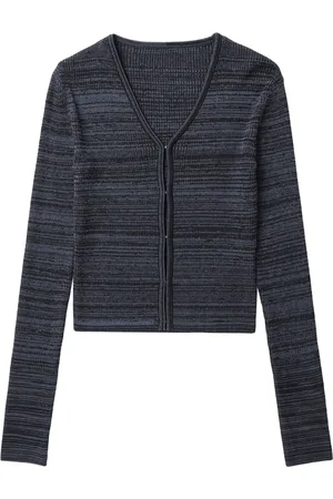 Low Classic Ribbed-knit V-neck cardigan