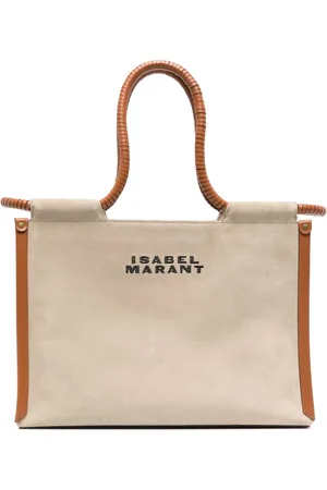 Isabel Marant Toledo logo-embroidered tote bag