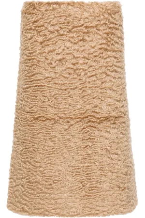 Jil Sander Textured midi skirt