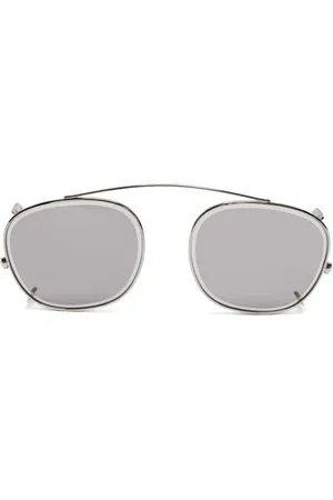 Kame Mannen Round-frame clip-on lenses