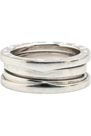 Bvlgari 2000-2024 18K White Gold B.Zero1 Two Band ring