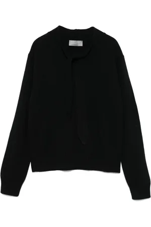 MARGARET HOWELL Tie-neck sweater