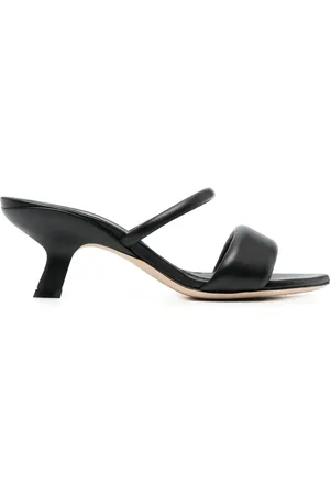 vic matiè Open-toe 70mm leather sandals