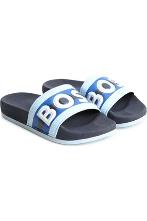 HUGO BOSS Embossed-logo slides