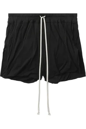 Rick Owens Side-slits jersey shorts