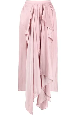 Zadig & Voltaire Jeb asymmetric draped skirt