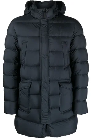 HERNO Quilted hooded down coat