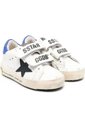Golden Goose Old School distress-effect sneakers