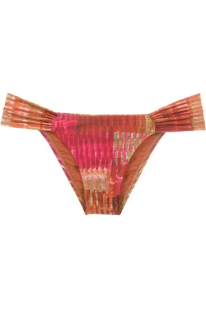 Lenny Niemeyer Abstract-print bandeau bikini set