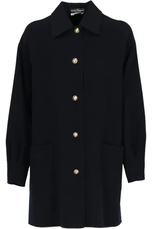 Salvatore Ferragamo 1970s wool coat