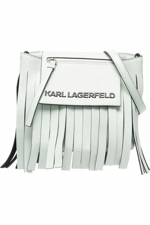 Karl Lagerfeld K/Fringe mini hobo bag