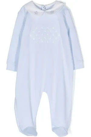 SIOLA Embroidered-motif pajamas