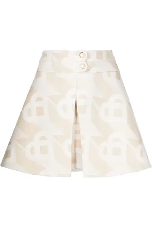 Casablanca Astrakhan mini skirt