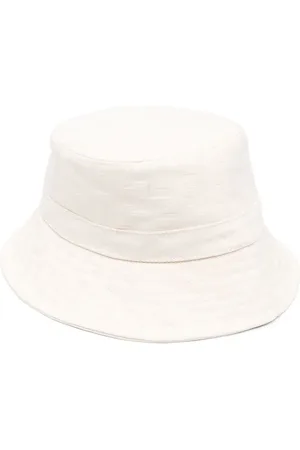 GCDS Monogram-jacquard drawcord bucket hat