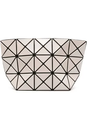 Issey Miyake Prism geometric-panelled clutch bag