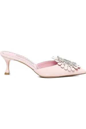 Manolo Blahnik 50mm Shogmu mules