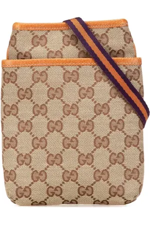 Gucci 2000-2015 GG Canvas Web crossbody bag