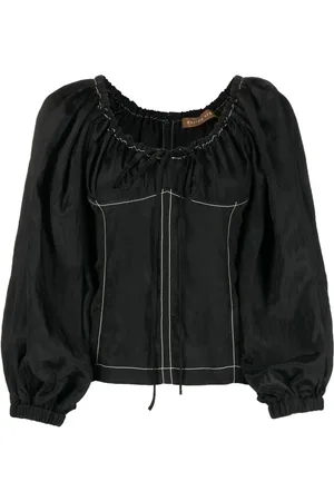 REJINA PYO Keeley puff sleeve blouse