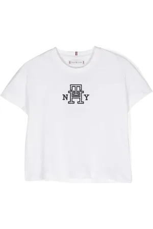 Tommy Hilfiger Logo-embroidered cotton T-shirt