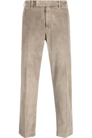 PT Torino Corduroy straight-leg trousers