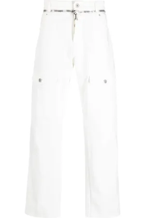 Balmain Zip-detail straight-leg jeans