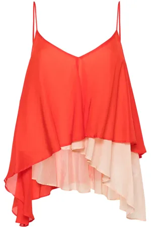 SEMICOUTURE Two-tone layered blouse