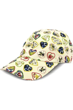 CHANEL 1990-2000s Valentine cotton cap