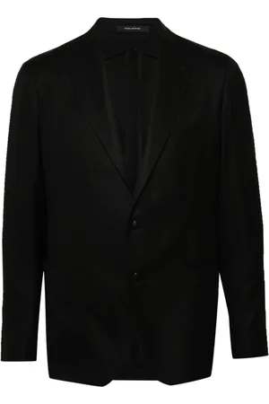 TAGLIATORE Single-breasted virgin wool blazer