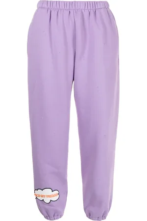 Natasha Zinko Slogan-patch track trousers