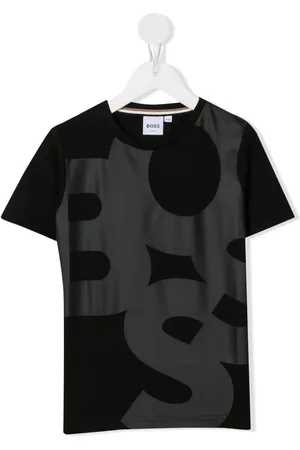 HUGO BOSS Geometric-print cotton T-Shirt