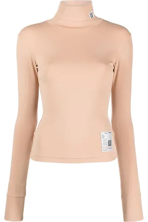 Maison Mihara Yasuhiro Logo-patch jersey top