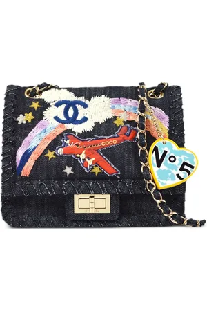CHANEL 2006 2.55 Night Flight shoulder bag