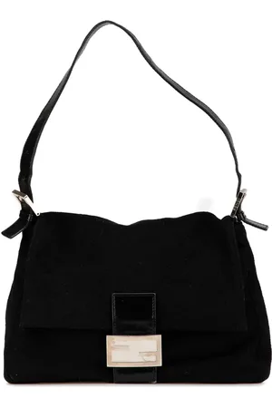 Fendi 2000-2010 Wool Mamma Forever shoulder bag