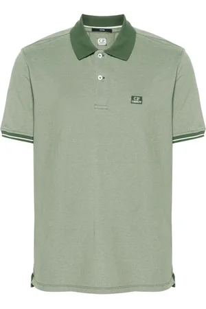 C.P. Company Logo-patch piqu?? polo shirt