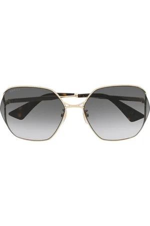 Gucci Oval-frame sunglasses