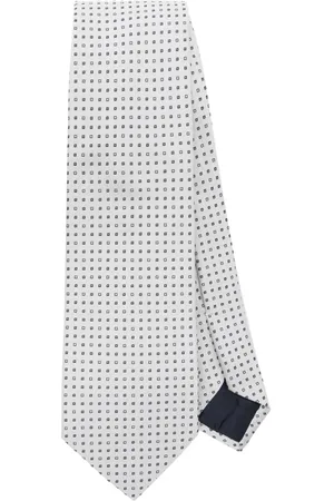 TAGLIATORE Patterned-jacquard tie