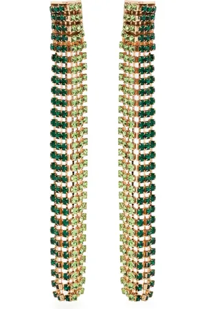 ROSANTICA Turbo crystal-embellished drop earrings