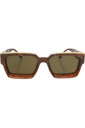 LOUIS VUITTON 1990-2000s square-frame sunglasses