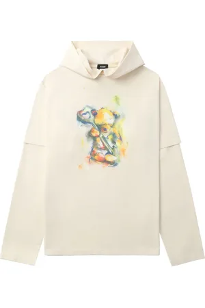 We11 Done Teddy bear-print hoodie