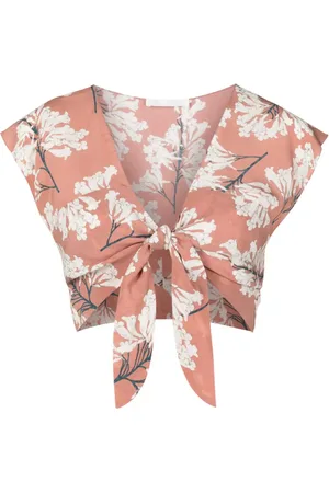 CLUBE BOSSA Front-tied top