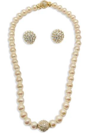 Dior 1990s Demi Parure necklace earrings set