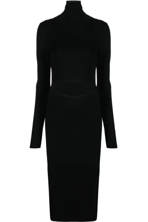 GAUGE81 Suno roll-neck maxi dress