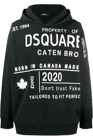 Dsquared2 Printed hooded sweatshirt