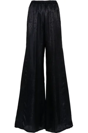 FORTE FORTE Jacquard-pattern trousers